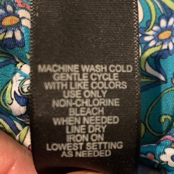 Boho SKIRT by  BISOU BISOU wrap around belt sz M Like New - Picture 12 of 14